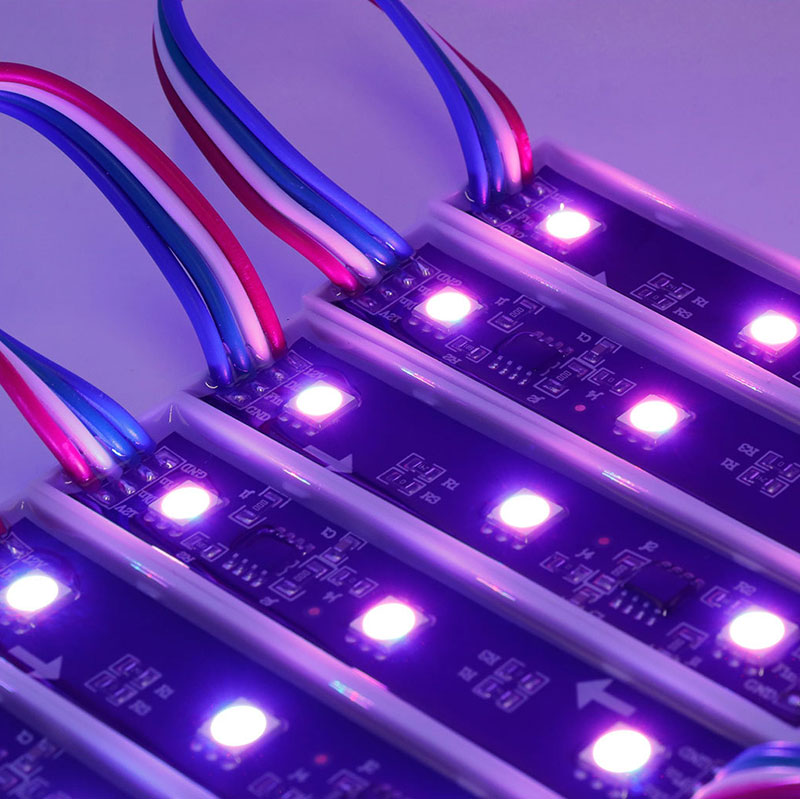 24V 5050 RGB LED Module Colored Outdoor String Lights, 20PCS 24V 5050 RGB LED Module Colored Outdoor String Lights, 20PCS